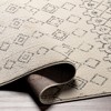 Livabliss Tevazu 6'7"x9' Rectangle Woven Indoor Area Rugs Ivory: Handwoven Geometric Polypropylene, Stain-Resistant - 3 of 4