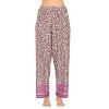 Casual Nights Women's Long Sleeve Rayon Button Down Pajama Set - 4 of 4