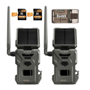 Spypoint FLEX-S 36 MP Trail Camera with 100 Ft Flash and Detection Range Bundle - 1 of 4