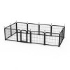 LAOTIES Foldable Dog Playpen,12 Panel Metal Pet Exercise Pen for Small Dogs,Indoor Outdoor Portable Pet Enclosure - 4 of 4