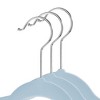Casafield 11" Velvet Baby Hangers for Infant & Toddler Clothes, Set of 100 - 2 of 4