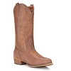 IUV Cowboy Boots For Women Western Boots Cowgirl Boots Pull On Pointy Toe Mid Calf Boots Brown - 2 of 4
