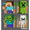 Minecraft Boy's Charcoal Heather T-Shirt - 2 of 3