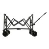 NAYSAYE Wagons Collapsible Folding Utility Cart with Canopy and Mosquito Net for Outdoor Adventures, Black, 37.4"*23.03"*42.52" - 4 of 4