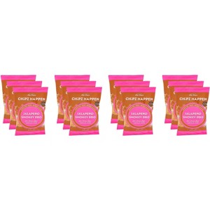 Chipz Happen Jalapeno Smokey BBQ Tortilla Chips - Case of 12 - 8 oz - 1 of 2