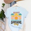 Simply Sage Market Women's Bright Sunshine Day Short Sleeve Garment Dyed Tee - 3 of 3