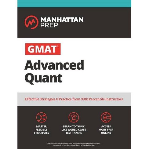 Gmat Advanced Quant Manhattan Prep Gmat Strategy Guides 3rd Edition Paperback Target