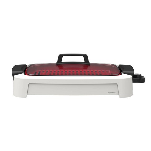 Electric Griddle with Removable Handles BBQ Grill Pan Indoor - China  Electric Grill Pan and Tabletop BBQ Griddle price