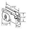 Brixwell 9-201 Patio Door Roller Assembly 1-1/2 Steel Wheel dr110 S - 2 of 3
