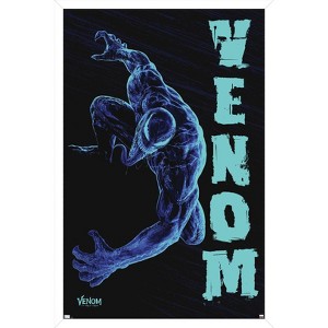 Trends International Marvel Venom: Let There be Carnage - Black and Blue Framed Wall Poster Prints - 1 of 4