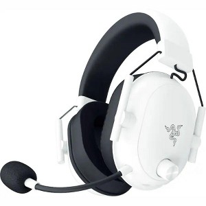 Razer - Blackshark V2 Hyperspeed Wireless Over-the-Ear Gaming Headset for PC, Mac, Playstation, Switch, Steam Deck, Mobile - White - 1 of 2