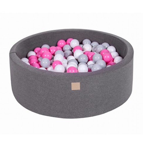 MeowBaby Large Round Baby Foam Ball Pit