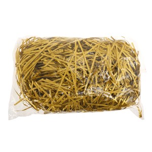 Unique Bargains 1.76 oz Raffia grass filler Shredded paper filler for Christmas Easter Basket Grass - 1 of 4