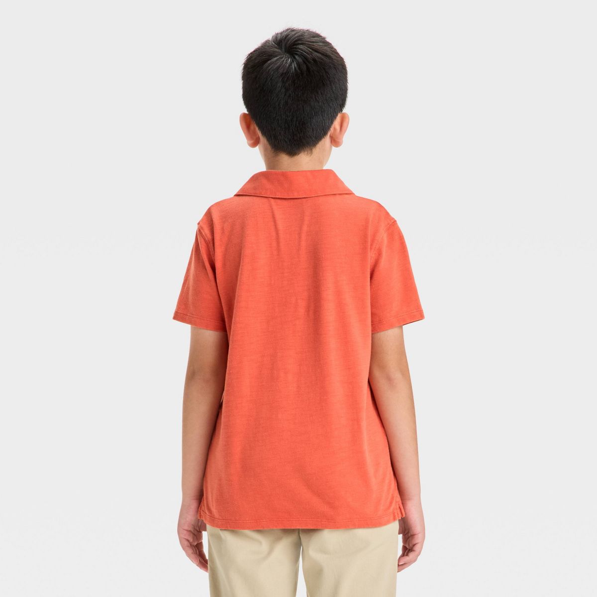 Boys Short Sleeve Polo Shirt - Cat & Jack™ - thumbnail 5