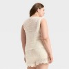 Women's Crochet-Style Pullover Sweater Tank - A New Day™ - 2 of 3