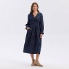 Women's Twist-Front Balloon Long Sleeve Midi A-Line Dress - Universal Thread™ - 3 of 3