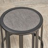 NicBex Modern Metal Outdoor End Table Outdoor Side Table, Patio Table Small Table Outdoor Coffee Table for Backyard, Balcony, Porch - 3 of 4
