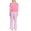 Muk Luks Artistic Garden S/S Capri Set - 2 of 4