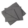 Dsvimoy Bedding Set 4 Piece Brushed Microfiber Fade and Shrinkage Resistant for Bedroom
, Gray, 12"*10"*3" - 2 of 4