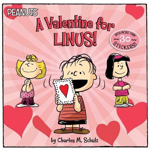 Peanuts, Valentine's Day, Charlie Brown & Snoopy Sticker