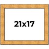 PosterPalooza | Embellished Gold Picture Frame - UV Acrylic, Backing Board, Hanging Hardware Included - 2 of 4