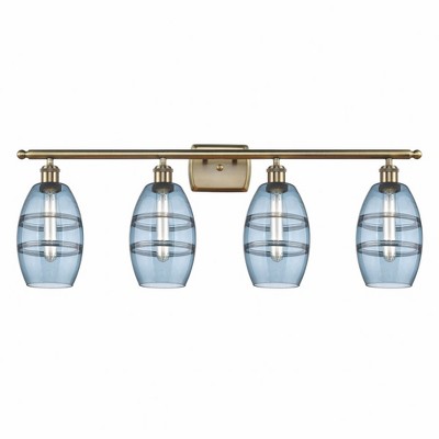 Vaz - 4 Light Bath Vanity In Industrial Style-9.13 Inches Tall and 35.88 Inches Wide