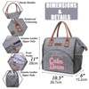 New style fashionable portable lunch bag, picnic bag, large capacity food picnic lunch box, bag - 2 of 4
