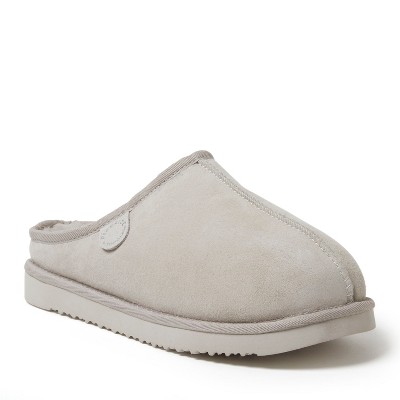Fireside By Dearfoams Men's Grafton Genuine Shearling Clog Slipper
