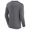 NBA Denver Nuggets Men's Long Sleeve Gray Pick and Roll Poly Performance T-Shirt - 3 of 3