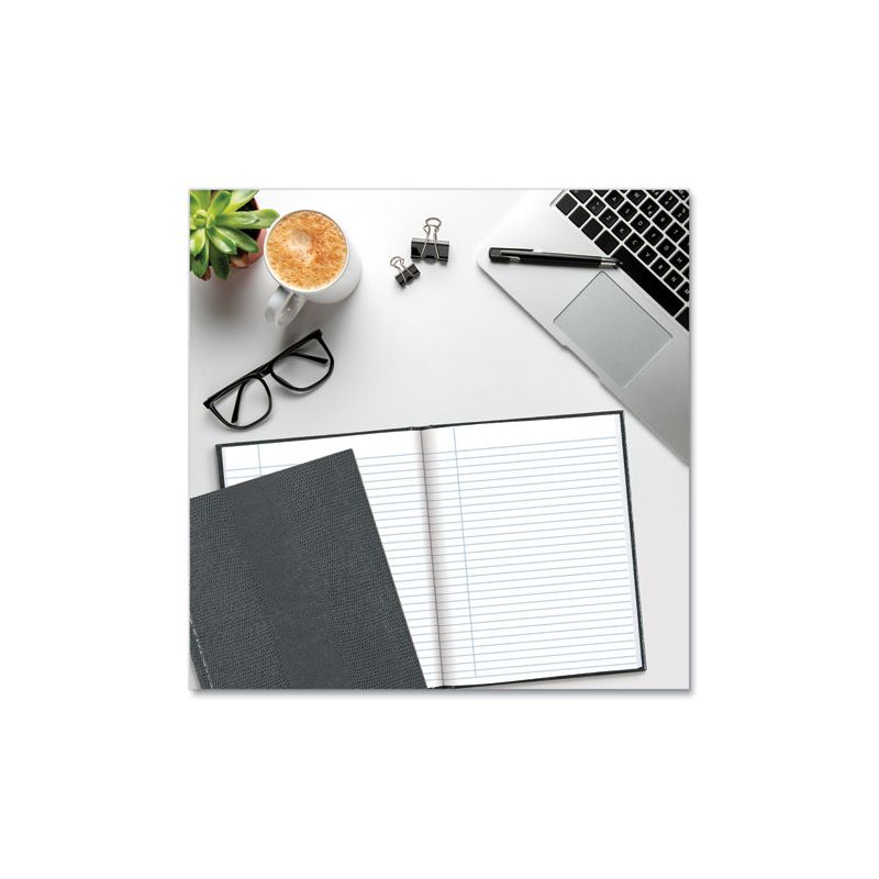 Blueline Executive Notebook, 1-Subject, Medium/College Rule, Cool Gray Cover, (72) 9.25 x 7.25 Sheets, 3 of 5