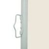 vidaXL Patio Retractable Side Awning 55.1 in.x196.9 in. Cream - 3 of 4