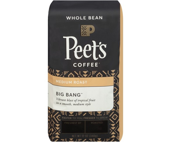 Peet's Big Bang Medium Roast Whole Bean Coffee - 12oz