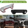 Unique Bargains Exterior Door Handle Cover for Toyota Tundra (1 Hole) 2022-2025 ABS 1 Pc - 3 of 4