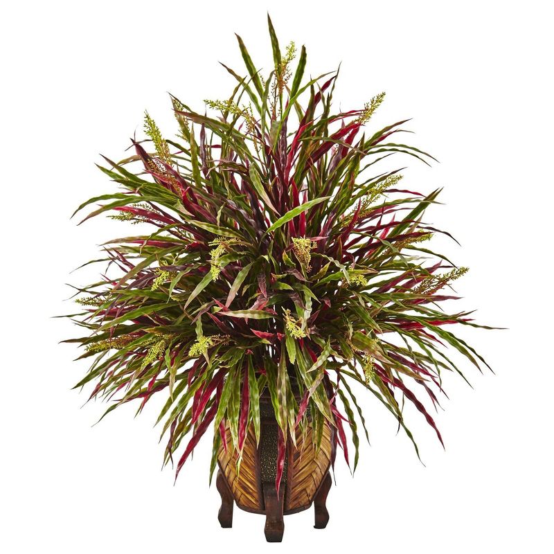 Nearly Natural 30-in Autumn Grass Arrangement, 1 of 2