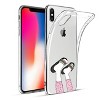 Reiko Apple iPhone X/iPhone XS Design Air Cushion Case with FeetDesign in Clear - 3 of 4