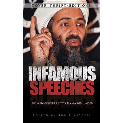 Infamous Speeches - (Dover Thrift Editions) by  Bob Blaisdell (Paperback)