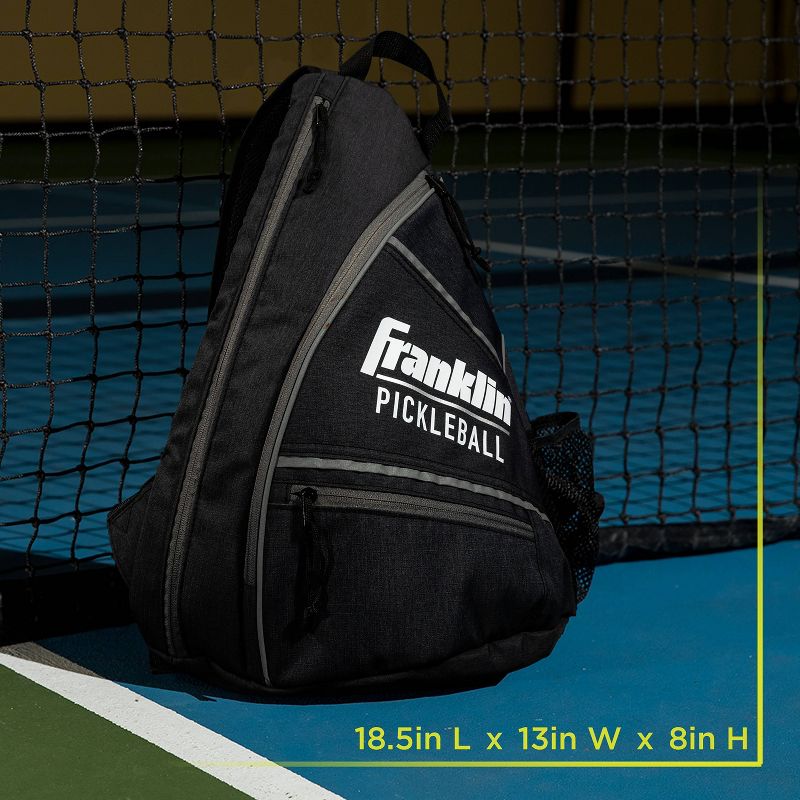 Franklin Sports Pickleball Elite Performance Sling Bag - Charcoal, 2 of 3