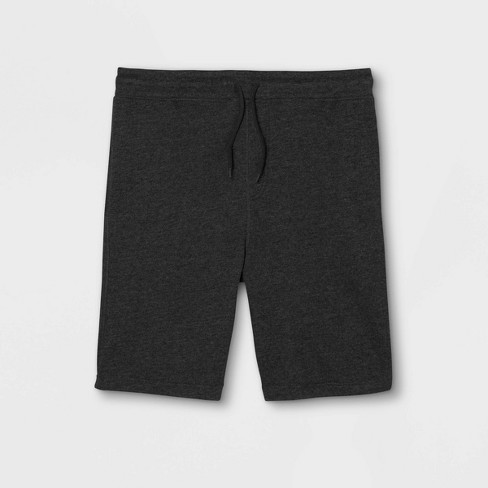 Men's 9 Adaptive Knit Shorts - Goodfellow & Co™ Charcoal Gray XS