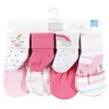 Hudson Baby Infant Girls Socks and Mittens Set, Unicorn, 0-6 Months - 2 of 4