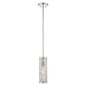 Livex Lighting Industro 1 - Light Pendant in  Brushed Nickel - 1 of 2