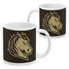 Southwest Minnesota State University Primary Logo Ceramic Coffee Mug Novelty Gift Mugs for Coffee Tea and Hot Drinks 11oz White - 2 of 4