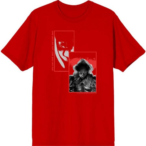 IT Clown Chapter Two Collage Black Unisex T-Shirt Adult