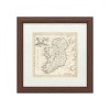 Trademark Fine Art -T. Jeffreys 'Map Of Ireland' Matted Framed Art - 2 of 4