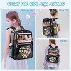 Clear Backpack for School Girls – Heavy Duty TPU Transparent Bookbag, Stadium Approved, Durable See Through Backpack for Events & Travel - 2 of 4