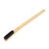 Unique Bargains Universal Wooden Curved Long Handle Bar Car Wash Brush Black Beige 1 Pc - 2 of 3