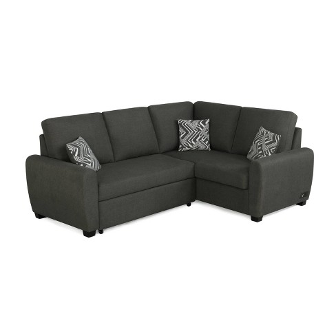 Serena Sectional Convertible Futon Sofa