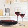 Berkware Luxurious Wide Base Wine Decanter with Brilliant Rhinestone Collar - 2 of 4