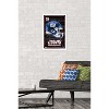 Trends International NFL New York Giants - Neon Helmet 23 Framed Wall Poster Prints - 2 of 4