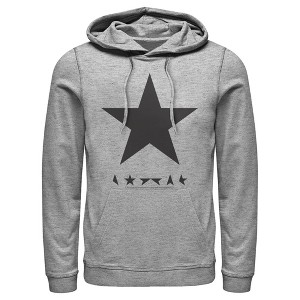 Men's David Bowie Blackstar Pull Over Hoodie - 1 of 4