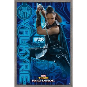 Trends International Marvel Cinematic Universe - Thor - Ragnarök - Valkyrie Framed Wall Poster Prints - 1 of 4